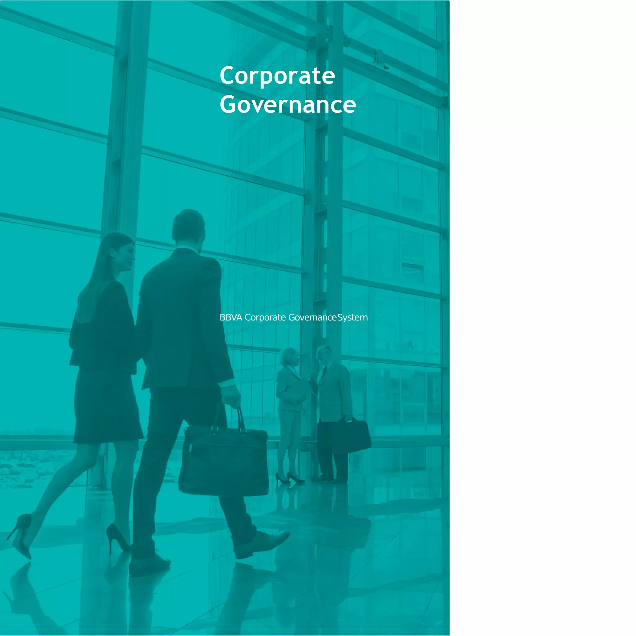 Corporate
Governance
BBVA Corporate GovernanceSystem
 