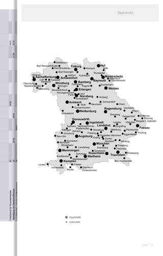 Arbeitsrecht für Personalentwickler                                            61                                                                                                                                                                           14.05.                                                                                                                                                            16.10.
                                                 Beendigung von Arbeitsverhältnissen                                            62                                      28.02.                                                                                     24.04.                                                                                                                                                                                      27.09.          23.10.




                                         Hauptstelle
                                                 Low Performer – Umgang mit Minderleistern                                      62                                                                 18.03.




                         Außenstelle
                                                 Human Resource Business Partner-Ausbildung                                     63            17.-18.01.                19.-20.02.                 21.-22.03.                                                      18.-19.04.                                07.-08.05.                        13.-14.06.                                                                                                      19.-20.09.      22.-23.10.   27.-28.11.   12.-13.12.
SEMINARREIHE
                                                 Grundlagenseminar Burnout-Prävention – Modul 1                                 64                                      08.02.                                                                                                                                                                                                                                                                                 29.09.
„BURNOUT“
                                                 Umgang mit Burnout für Führungskräfte – Modul 2                                65                                                                                                                                 11.-12.04.                                                                                                                                                                                                  10.-11.10.
                                                 Das stresskompetente Unternehmen – Modul 3                                     65                                                                                                                                                                           24.05.                                                                                                                                                                         18.11.
                                                 Intensivseminar Arbeitsrecht                                                   66                                                                 11.-12.03.                                                                                                                                                                                                                                                  30.09.-01.10.




                                                                                                                                                                                                                                                                                                                                                        Obernburg
                                                 Intensiv-Aufbauseminar Arbeitsrecht kompakt                                    67                                                                                                                                                                                                             13.06.                                                                                                                                       20.11.




                                                                                                                                                                                                                                                                                                                                                                                                     Alzenau
      AUSBILDUNGSMANAGEMENT                      Effizientes Ausbildungsmarketing mit Hilfe sozialer Netzwerke                  70                                                                                                                                                                                                             18.-19.06.                                                                                                                                   08.-09.11.




                                                                                                                                                                                                                                                                                                                                                         Marktheidenfeld
                                                 Passgenaue Bewerberauswahl                                                     71                                                                 19.03.                                                                                                                                                                          15./27.07.




                                                                                                                                                                                                                                                                                                                                                                              Lohr




                                                                                                                      Lindau
                                                 Methodenkompetenzen auffrischen – Neues ausprobieren                           71                                                                                                                                 20.04.                                                                                                          16.07.                                                                      12.09.




                                                                                                                                                                                                                                                                                                                                                                     Miltenberg
                                                 Migration, Integration und interkulturelle Kompetenz i. d. Ausbildung          72                                                                 19.03.                                                                                                                                                                          16.07.




                                                                                                                                                                                                                                                                                                                                                                               Wertheim
                                                 Demografie und Strategie                                                       73                                                                                                                                                                                                                                                                                                                             23./24.09.




                                                                                                                                                                                                                                                                                                                                                                                             Aschaffenburg
                                                 Recht für Ausbildungsbeauftragte                                               73                                                                                                                                 12.04.



                                                                                                                                                                                                                                                                                                                                                                                                                         Bad Neustadt/Saale




                                                                                                                                                                                                                                                                                                                                                                                       Karlstadt
                                                 Der Ausbilder als erfolgreiche Führungskraft                                   74                                                                                                                                 05.04.                                                                                                          27.07.




                                                                                                           Immenstadt
                                                 Auszubildende richtig führen                                                   74                                                                                                                                                                                                                                                 18.07.                                                                      13.09.




                                                                                                               Neu-Ulm
                                                 Auszubildende richtig beruteilen, Kritikgespräche führen                       75                                                                                                                                                                           24.05.                                                                                                                                                            17.10.




                                                                                                                                                                                                                                                                                                                                                                 Kitzingen
                                                                                                                                                                                                                                                                                                                                          Neustadt/Aisch
                                                                                                                                                                                                                                                                                                                                                                                                                                         Wildflecken




                                                                                                               Kaufbeuren
                                                                                                                 Illertissen
                                                 Erkennen und Umgang mit Suchtproblemen in der Ausbildung                       75                                                                                                                                                                                                                                                                                                                                                          23.11.
                                                                                                                                                                                                                                                                                                                                                                                                                                        Bad Brückenau




                                                                                                                    Mindelheim
                                                 Kommunikation – Erfolgsfaktor in schwierigen Situationen                       76                                      22.02.                                                                                     12.04.                                                                                                          18.07.          Bad Kissingen




                                                                                                                                                                                                                                                                                  Dinkelsbühl




                                                                                                                           Reutte
                                                                                                                                                                                                                                                                                                                                                         Fürth




                                                                                                                      Günzburg
                                                                                                                                                                                                                                                                                                                                              Herzogenaurach
                                                                                                                                                                                                                                                                                                                                                                                                           Haßfurt




                                                                                                                      Kempten
      Online jederzeit                           Ausbildung zum eTrainer/Teledozent                                             77
                                                                                                                                                                                                                                                                                                                                                                                         Schweinfurt




                                                                                                                           Krumbach



                                                                                                                     Memmingen
                                                                                                                                78




                                   Außenstelle
                                                 Aus- und Weiterbildungspädagoge/-pädagogin (IHK)




                                                                                                                     Dillingen Aichach




                                                  Hauptstelle
                                                                                                                                                                                                                                                                                                                                                                                                                                                      Coburg




                                                                                                                                 Füssen
                                                                                                                                                                                                                                                                                                                  Ansbach
                                                 Fernplanspiel playbizz                                                         79                                                                                                                                                                                                                                   Würzburg Forchheim


                                                                                                                                                                                                                                                                                                                                            Lauf



                                                                                                                                                                                                                                                                                                        Roth
      PERSÖNLICHE KOMPETENZEN                    Optimierung von Präsentation und Rede                                          82                                                                                                                                 17.04.                                                                                                                                                                                      29.09.




                                                                                                                                Marktoberdorf
                                                                                                                                                                                                                                                                                                                              Schwabach




                                                                                                                                                                                                           Pfaffenhofen




                                                                                                                                     Landsberg
                                                                                                                                                                                                        Donauwörth
                                                                                                                                                                                                                                                                                                                                                                                                   Kulmbach



                                                                                                                                                                                                                                                                                                                                                                 Pegnitz
                                                 Besprechungsmoderation                                                         82                                                                                                                                 16.04.                                                                                                                                                                                      24.09.




                                                                                                                                                                                                                                                                                                   Gunzenhausen
                                                                                                                                                                                                                                                                                                                                                                                   Bamberg

                                                                                                                                                                                                                                                                                                                                                      Erlangen
                                                 Selbstmanagement                                                               83                                                                 07.-08.03.                                                                                                                                                                      18.-19.07.                                                                                               21.-22.11.
                                                                                                                                                                                                                                                                                                                                   Nürnberg




                                                                                                                                        Garmisch-
                                                                                                                                                                                                                                                                                                                                                                                                                         Kronach




                                                                                                                                              Freising
                                                                                                                                                                                                                                                                                       Weißenburg
                                                 Konfliktkompetenz                                                              84                                                                                                                                                                                                                                                                                                                                                          21.-22.11.




                                                                                                                                        Partenkirchen
                                                 Gesprächsführungskompetenz                                                     85                                      26.-27.02.                                                                                                                                                                                                 23.-24.07.                                                                                               12.-13.11.




                                                                                                                                              Weilheim
                                                                                                                                                                                                                                                                                                                Neumarkt
                                                 Erfolgreich telefonieren                                                       86                                                                                                                                 15.04.                                                                                                                                                                                                      07.10.




                                                                                                                                                                                                                        Ingolstadt

                                                                                                                                                    Moosburg




                                                                                                                                   Schongau Rosenheim
                                                                                                                                                                                                                                                                                                                                                                                                             Wunsiedel
                                                                                                                                                                                                                                                                                                                                                                                                                                 Hof




                                                                                                                                                     Geretsried
                                                                                                                                                                                                                                                                                                                                                                                 Bayreuth




                                                 PhotoReading® – das ganzheitliche Lesesystem                                   87                                                                                                                                                                                                                                                                                                                             13.-14.09.
                                                                                                                                                                                                   01.-02.03.                                                                                                10.-11.05.
                                                                                                                                                                                                                                                                                                                                  Amberg
                                                                                                                                                                                                                                                                                                                                                                                                                         Selb




                                                                                                                                                       Ebersberg
                                                                                                                                                                                                                                                                                                                                                                                                                                                               20.-21.09.




                                                                                                                                                       München
                                                                                                                                                                                                   Tapfheim Neuburg/Donau Landshut
ENT WICKLUNGSLINIE




                                                                                                                                                               Dorfen
                                                 Die sieben Phasen einer Verhandlung – Modul 1                                  88                                      25.-26.02.
                                                                                                                                                                                                                                                                                                                                                                    Eschenbach




VERHANDELN




                                                                                                                                                               Mühldorf
                                                                                                                                                                                                                                                                                                                     Schwandorf




                                                 Verhandeln im Team – Modul 2                                                   89                                                                                                                                                                                                             24.-25.06.
                                                 Erfolgreich verhandeln im internationalen Umfeld – Modul 3                     89                                                                                                                                                                                                                                                                                                                                                          11.-12.11.
                                                                                                                                                                                                                                                                                                                                                        Weiden




                                                                                                                                                                                                                                                                               Straubing
                                                                                                                                                                                                                                                                                                                                                                                           Mitterteich




                                                                                                                                                                    Vilsbiburg

                                                                                                                                     Augsburg ErdingFlughafen München
                                                                                                                                                                                                                                   Landau
                                                                                                                                                                                                                                                                                                Regensburg



                                                 Zeitmanagement für Führungskräfte                                              90                                                                                                                                 19.-20.04.                                                                                                                                                                                  20.-21.09.
                                                                                                                                                                                                                                                                                                                                                                                        Marktredwitz




                                                                                                                                                                                                                                                                                                              Cham




                                                 Conflict Competent Coach                                                       91                                                                 07.-09.03.                                                                                                                                                                                                                                                                  24.-26.10.




                                                                                                                                                                    Traunstein
                                                                                                                                                                                                                                                                                                                                                                                            Tirschenreuth




                                                                                                                                                                                                                                    Dingolfing




                                                                                                                                                                          Traunreut
                                                                                                                                                                           Trostberg
                                                 Train the Trainer                                                              92            31.01.-02.02.                                        21.-23.03.                                                                                                03.-04.05.                                                                                                                                                        16.-19.10.   21.-23.11.




                                                                                                                                                                               Altötting
                                                 Mediation und Konfliktmanagement in Unternehmen / inmedio                      94            17.-19.01.                                           13.-16.03.                                                      15.-17.04.                                                                  26.-28.06.                                                                                                      25.-28.09.                   13.-15.11.




                                                                                                                                                                        Bad Reichenhall
                                                                                                                                                                                                                                                                                                                                                                                                                                                                                                                Standorte




                                                                                                                                                                                                                                                                                           Viechtach




                                                                                                                                98                                      11.02.                                                                                                                                                                                                                                                                                                              11.11.
                                                                                                                                                                                                                                                                     Deggendorf




      PROJEKT-/PROZESSMANAGEMENT                 LEAN Produktion durch optimierte Prozesssteuerung
                                                                                                                                                                                                                                              Vilshofen




                                                                                                                                                                                  Eggenfelden
                                                 LEAN Warehouse –Lagerplanung mit LEAN Management Methoden                      98                                                                 14.03.                                                                                                                                                                                                                                                                      17.10.




                                                                                                                                                                                      Freilassing
                                                                                                                                                                                     Pfarrkirchen
                                                                                                                                                                                                                                                                                                   Regen




                                                 Wertstromanalyse und Betriebsergebnisse                                        99                                                                                                                                 25.04.                                                                                                                                                                                                                   19.11.
                                                 SMED – schlanke Rüstzeiten                                                     100                                     14.02.                                                                                                                                                                                                                                                                                                 24.10.
                                                                                                                                                                                                 Pocking




                                                 Planspiel LEAN-Produktion                                                      101                                                                04.-05.03.                                                                                                                                                                                                                                                                  30.-31.10.
                                                                                                                                                                                                                                                           Passau
                                                                                                                                                                                                                                                                        Grafenau




                                                 Anwendung moderner Kommissioniertechniken                                      102                                                                04.03.                                                                                                                                                                                                                                                                      08.10.
                                                                                                                                                                                                                                                               Freyung




    Seite 179
                                                 Bestände richtig planen                                                        102                                     20.02.                                                                                                                                                                                                                                                                                 27.09.
                                                                                                                                                                                                                                                        Ringelai / „Gabreta“




                                                 Logistik-outsourcing – von der Ausschreibung bis zur Vergabe                   103                                                                05.03.                                                                                                                                                                                                                                                      26.09.
                                                 Qualifizierung zum Projektmanager nach IPMA Level D                            104           11.-12.01.                22.-23.02.                 15.-16.03.                                                      12.-13.04.                                10.-11.05.                        08.06.
 