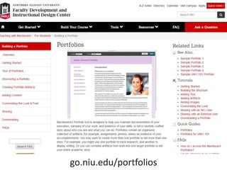 go.niu.edu/portfolios
 