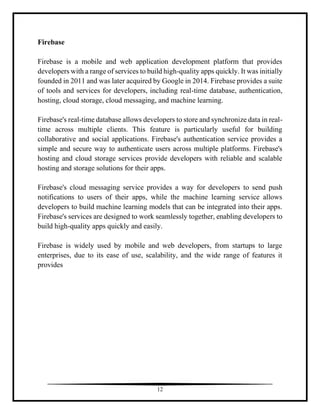 Msbte.cpp diploma report on android application | PDF