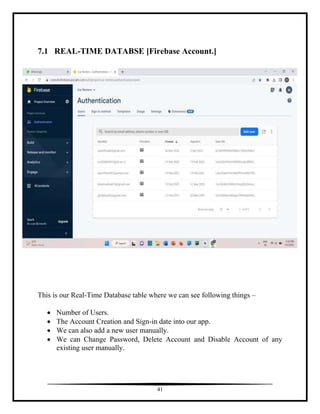 Msbte.cpp diploma report on android application | PDF