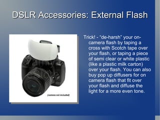 more versatile WB, ISO, Shutter and aperture settings 