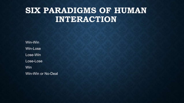 STEPHEN R.COVEY | PPT