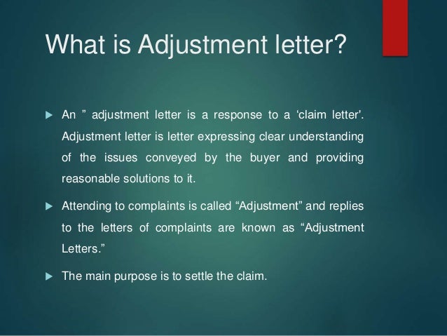 What Is A Claim Letter from image.slidesharecdn.com