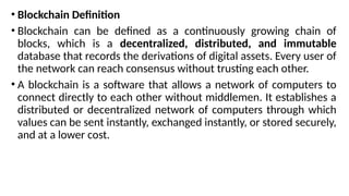 Introduction to Block Chain Technology -1.pptx