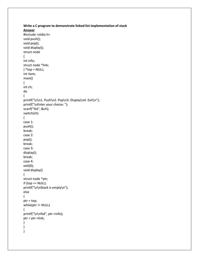 Bc0038– data structure using c | PDF