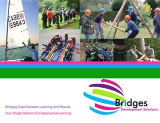Bridging Gaps Between Learning And Results.
Your Single Solution For Experiential Learning.
 