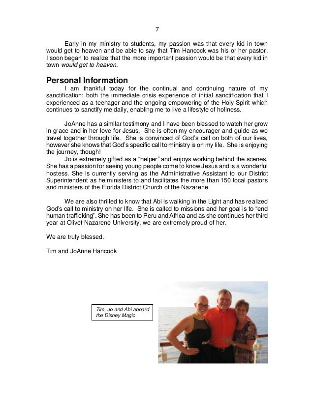 ministry cover letter