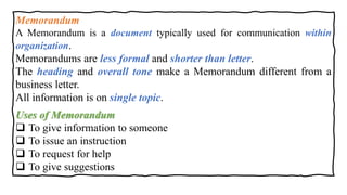 Operating Memorandum Definition Comprehensive Guide to Writing Effective Organizational Memorandums | PDF