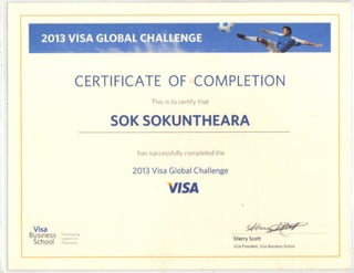 Certificate VISA Global Challenge.PDF