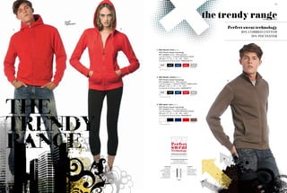 05/                                                                                                                                          55/




                                                                                                            the trendy range     THE sWEATsHiRTs




      1.   2.                                                                                                    Perfect sweat technology
                                                                                                                       80% COMBED COTTON
                                                                                                                            20% POlyEsTER



                1. B&C Monster /men WM 645
                  pst/ perfect sweat technology
                  80% combed cotton - 20% polyester
                  Low Shrinkage >> FLeeCe BRuShed InSIde
                  280 g/m2 | S - M - L - XL - XXL - XXXL*
                  5 pcs/pack & 20 pcs/carton | rEgular fit


                  whITe              BLaCk *            naVy *           Red *              heaTheR GRey

                  * CoLouRS aVaILaBLe In XXL




                2. B&C Wonder /women WW 641
                  pst/ perfect sweat technology
                                                                                                                 3.
                  80% combed cotton - 20% polyester
                  Low Shrinkage >> FRenCh TeRRy-unBRuShed
                  280 g/m2 | XS - S - M - L - XL - XXL*
                  5 pcs/pack & 20 pcs/carton | mEdium fit


                  whITe              BLaCk *            naVy *           Red *              heaTheR GRey

                  * CoLouRS aVaILaBLe In XXXL




                3. B&C Spider /men WM 646
                  pst/ perfect sweat technology
                  80% combed cotton - 20% polyester
                  Low Shrinkage >> FLeeCe BRuShed InSIde
                  280 g/m2 | S - M - L - XL - XXL - XXXL*
                  5 pcs/pack & 20 pcs/carton | mEdium fit


                  whITe *            BLaCk *            naVy *           Red *              uSed BRown

                  * CoLouRS aVaILaBLe In XXXL




                                                 Perfect
                                                 sweat
                                                 Technology
                                                 HigHEr stability aNd comfort,
                                                 bEttEr rEsistaNcE aNd priNtability




                                                 LINk BETWEEN OuTSIDE AND INSIDE
                                                       a ConTInuouS ThRead
                                                     poLyeSTeR FILaMenT FoR
                                                eXCeLLenT STaBILITy when waShed.


                              THE OuTSIDE                                             THE INSIDE
                               a FIne 100%                                            a ThICk
                          CoTTon ThRead,                                              poLyeSTeR/CoTTon
                    pRoVIdInG a peRFeCT                                               ThRead pRoVIdInG
                             appeaRanCe,                                              a peRFeCT nap
                        SupeRB pRInTInG,                                              and ouTSTandInG
                         unRIVaLLed FeeL                                              pILLInG ReSISTanCe.
                           and eXCeLLenT
                     pILLInG ReSISTanCe.

                                                              fabric
 