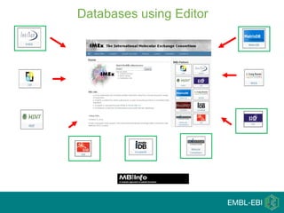 Databases using Editor
 
