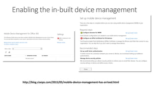 Microsoft Cloud Device Management comparisions | PDF