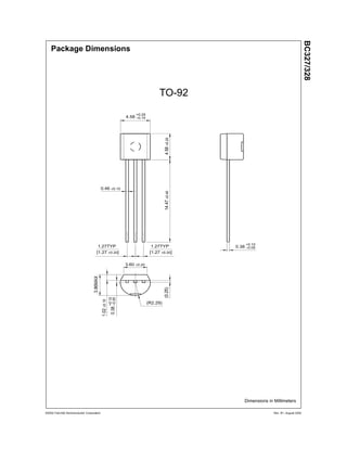 semiconductor Bc327 | PDF