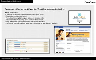 Prestashop > NewQuest ?Qui sommes nous ?Une Agence Web spécialisée dans le E-commerce et le E-marketing.