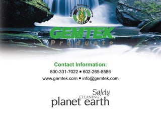 GEMTEK Corp Intro | PDF