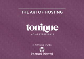 IN PARTNERSHIP WITH
THE ART OF HOSTING
 