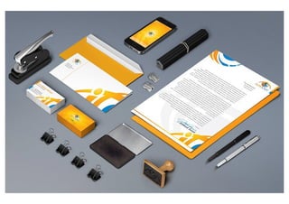 تصميم اللوجو والهويه الكاملة لعيون التقنية