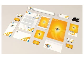 تصميم اللوجو والهويه الكاملة لعيون التقنية