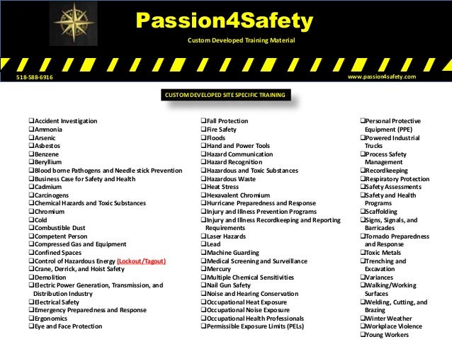 LIST OF TRAINING TOPICS list-of-training-topics