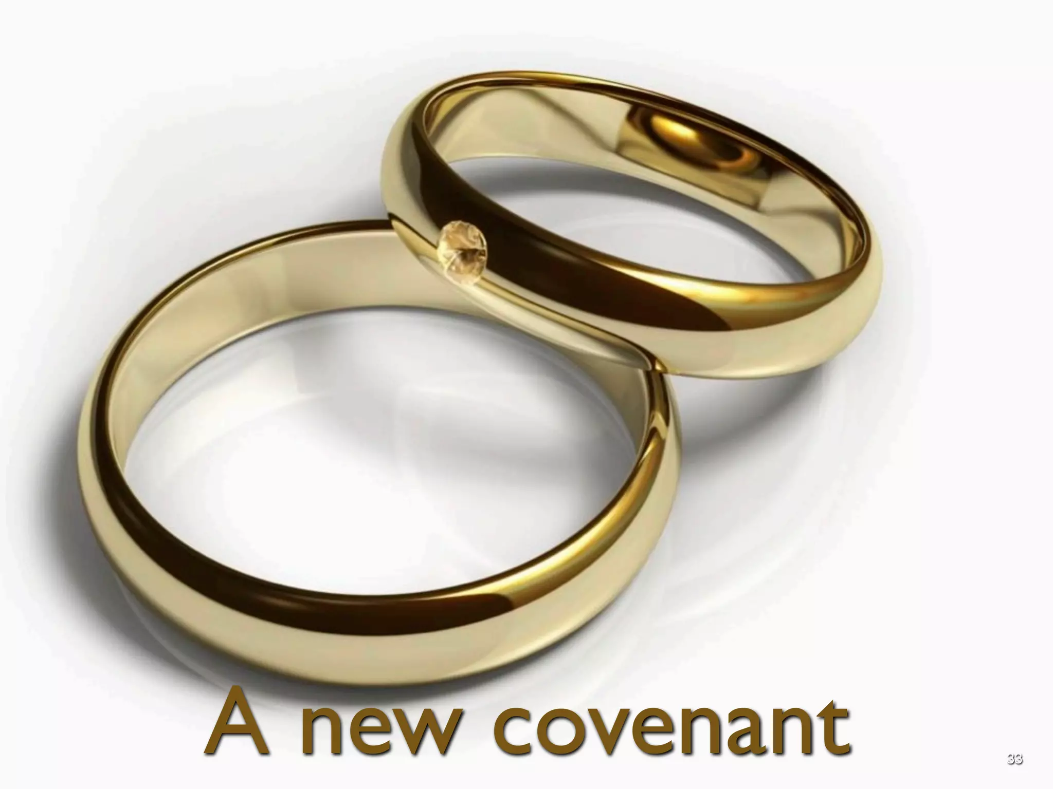 A new covenant   33
 