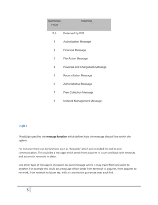 Report on ISO8583,EDCPOS vs mPOS and EMV vs Magnetic Strip Cards | PDF