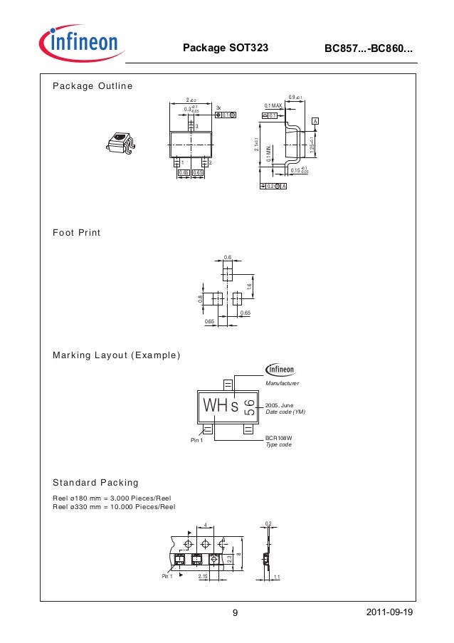 PNP Silicon AF Transistor Infineon Technologies