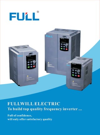 Variable frequency inverter.