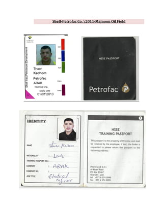 7-Shell-Petrofac Co. 2011 | PDF