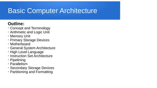 Basic Computer Architeccture | PPT