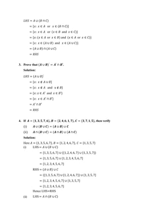 An Introduction to Basic Set Theory to Students | PDF
