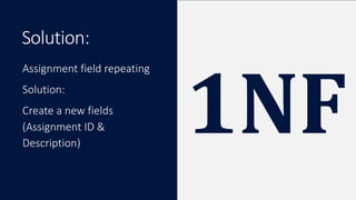DBMS Lecture 8 - Normalization | PPTX