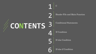 If Else Statement | PPTX