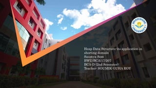 Heap Data Structure | PPTX