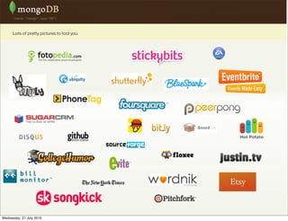 Lots of pretty pictures to fool you.




Wednesday, 21 July 2010
 