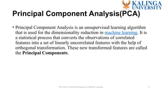 AI & ML INTRODUCTION OF AI AND ML FOR LEARING BASICS | PPT