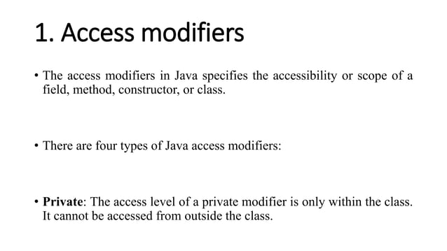 Access Modifiers in Java.pptx