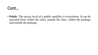Access Modifiers in Java.pptx