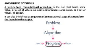 BCA DATA STRUCTURES ALGORITHMS AND PRELIMINARIES MRS SOWMYA JYOTHI | PDF