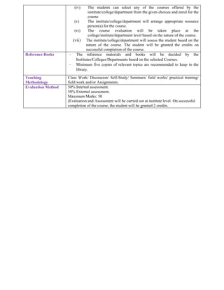 BCA Sem 1 & 2 Revised Structure & Syllabus as per Govt NEP GR dt 11-07 ...
