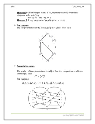BCA_Semester-II-Discrete Mathematics_unit-i Group theory | PDF