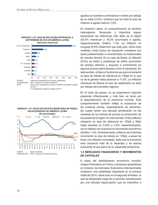 Informe de Política Monetaria - octubre de 2014