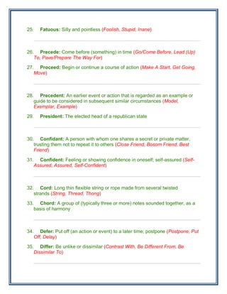 Bcb+500+confusing+words+by+hemal+jamiul+hasan [www.itmona.com] | PDF