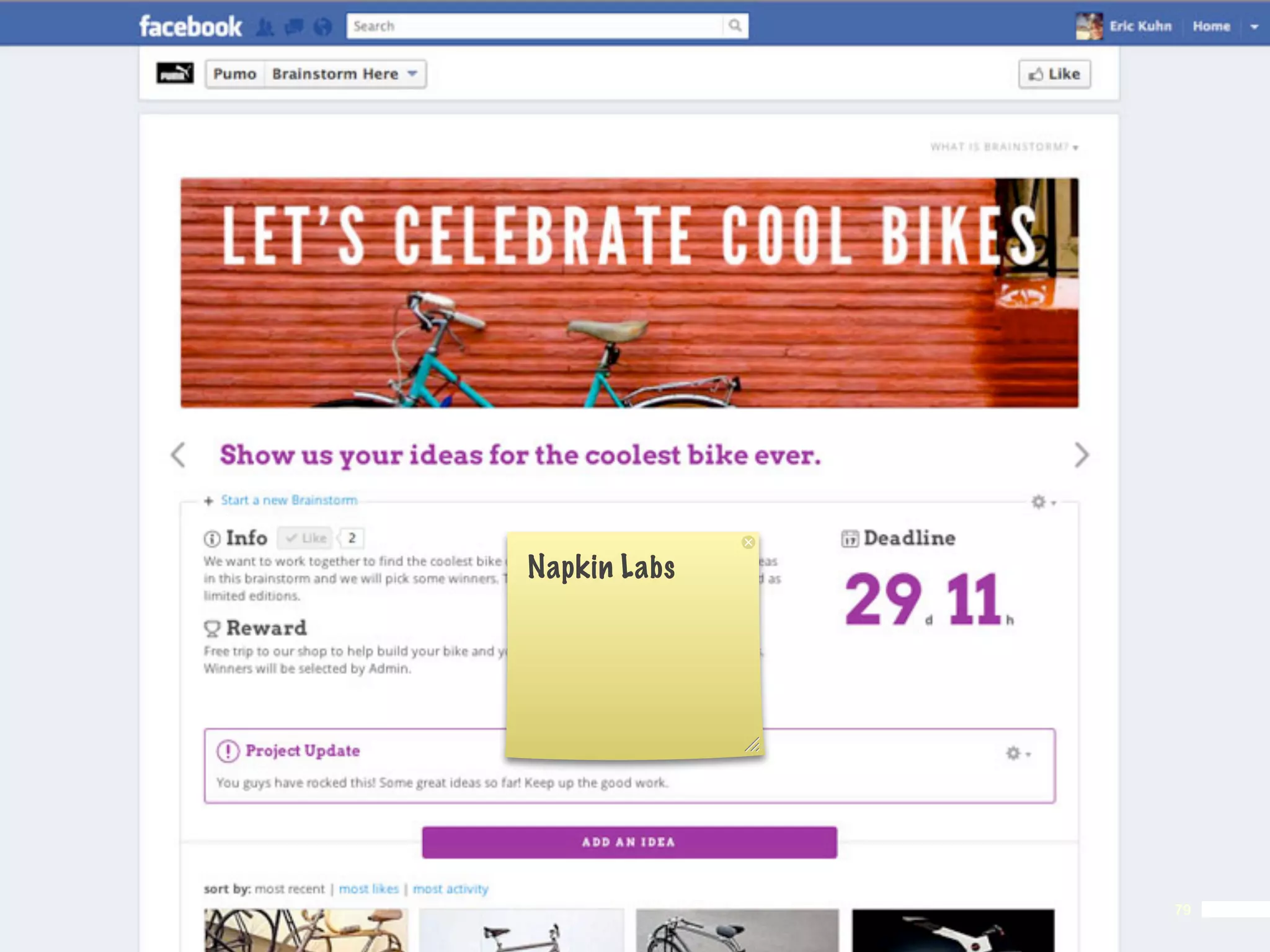 Napkin Labs




              79
 