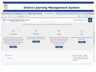 Online Learning Management System
 