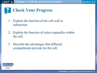 Biology 12 - Section 3-2 Cell Organelles | PPT