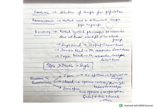 BCBR Basic Course in Biomedical  Research exam notes for studying before exam easily 