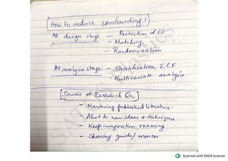 BCBR Basic Course in Biomedical  Research exam notes for studying before exam easily 