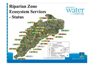 Telegraph Road
                                                                                         N
                                                                                                          Gateway
                                                                                                               N
                                                   Bill Brown
                                                           N



                                                                         Lemke Road
                                                                                N
                                            Dorville Road
                                                                     Roghan Road                                                   Boondall Wetlands
                                                     N
                                                                             N                                                               N
                            Rotary Park
                                    N                       Pineapple Street
                                                                      N                                                     Gertrude Street
                                                                                                  Longbill Place
                                                                                                                                     N
                           Nemira Street                                                                   N
                                   N                                                                                Poplar Place
                                                                                                                            N
                                                                                                 Church Road
             Albany Creek Road                                                                           N
                        N                                                              Aspley High
                                                                                               N
                                                                                 Zillmere Road                  LEGEND
            Beckett Road                                                                  N           Waterways
                     N                                                                                Assessment Sections
                                                                         Pick ‘N’ Pay                 Subcatchment Boundaries
                                                                                  N
Old Northern Road
                                                                                                   Bank Protection          A Very High
                                                                  Horn Road                        Habitat                  B High
           N
                                                                        N                          Corridor                 C Moderate
                                                                                                   Aesthetics               D Low
                                                       Trouts Road                                 Shade
                                                               N
                                                                                                                            E Very Low
                                                                                                N Sub-surface Nitrogen Removal
                                                                                                   Surface Water Filtering
                                                                                                   Recreation
                                           Hoffman Street                                          Flood Abatement      1000 metres
                                                   N
                       Rogers Parade                                                  NA Waterway Piped or RZES Not Assessed
                               N
 