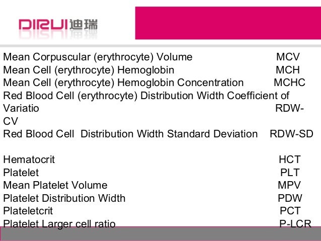 test p-lcr blood file training Bcc3000